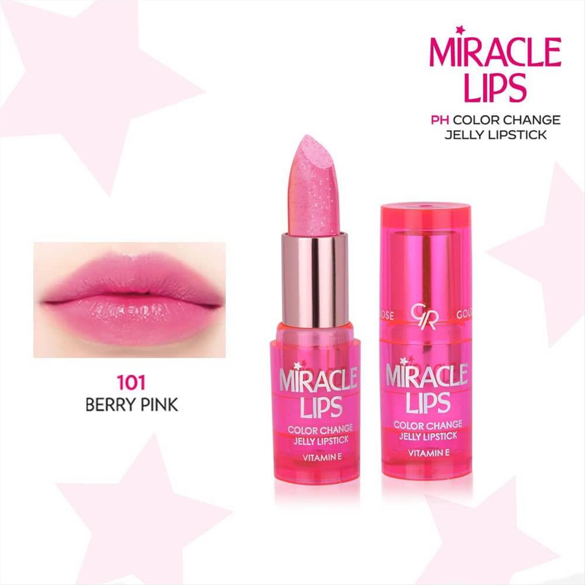 Golden Rose Miracle Lips Color Change Jelly Lipstick 101 3.7g