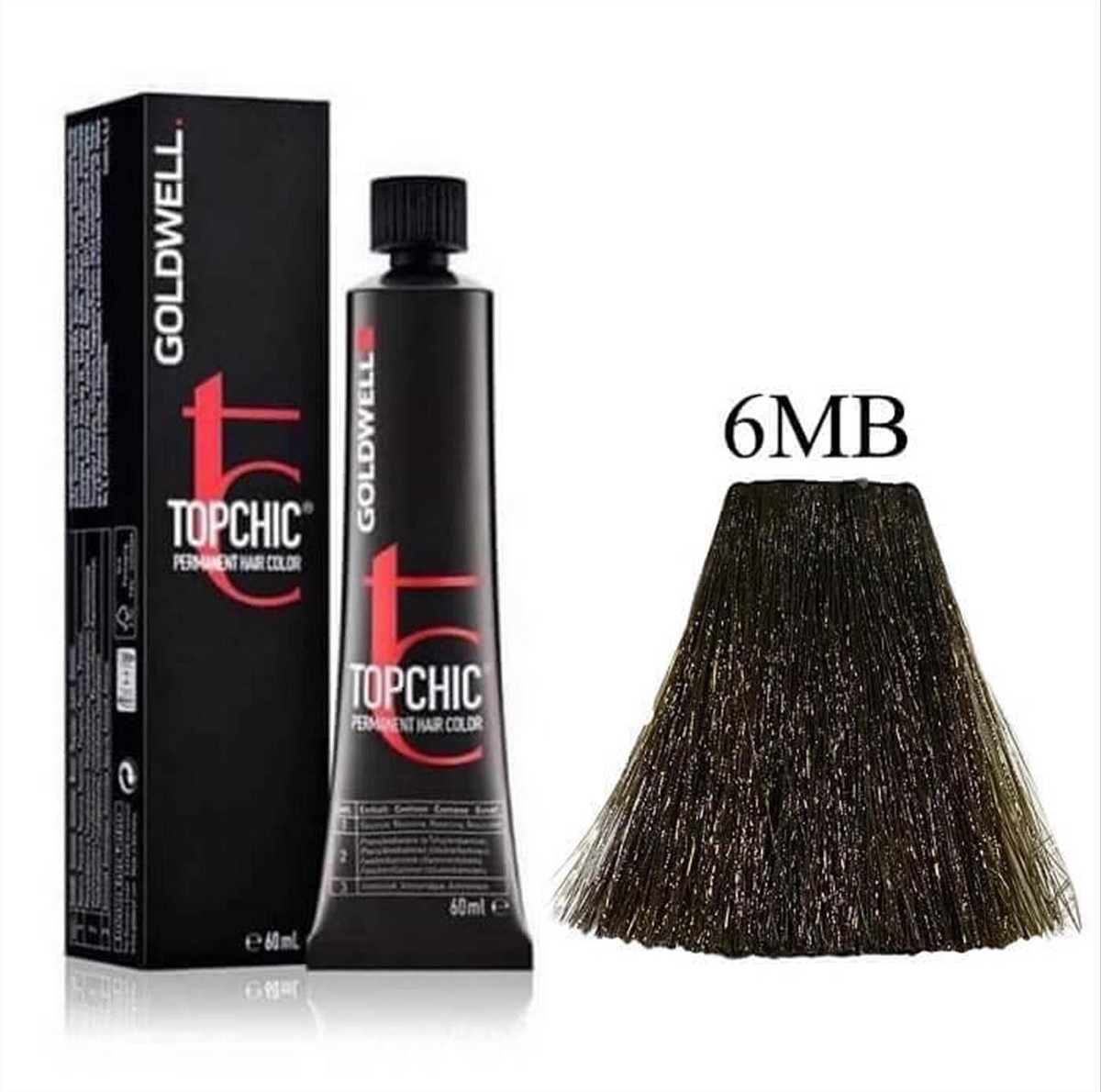 Goldwell Topchic Permanent Hair Color 6MB 60ml