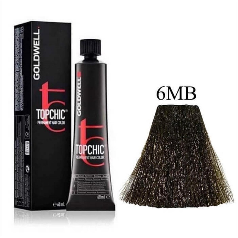 Goldwell Topchic Permanent Hair Color 6MB 60ml