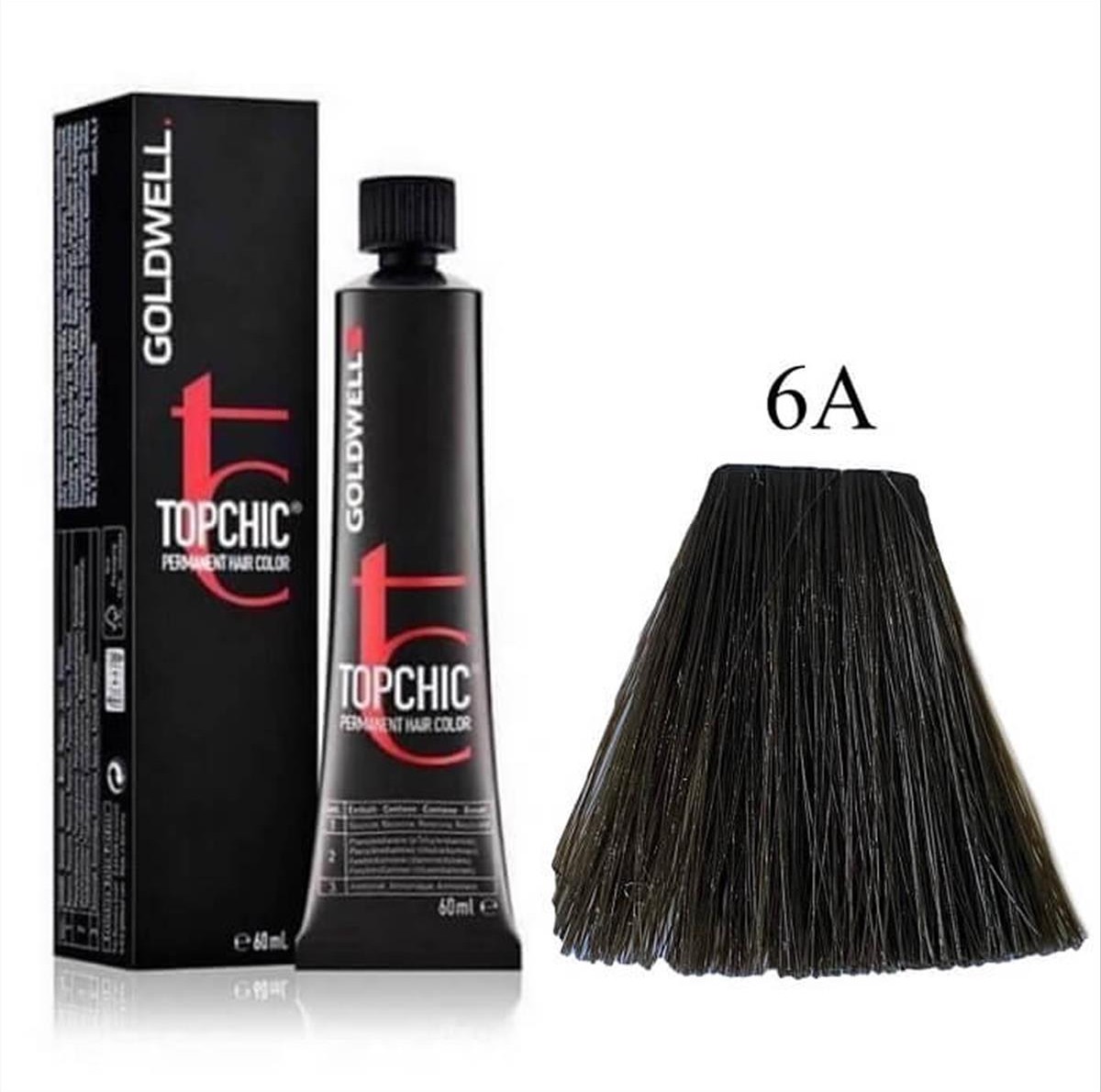 Goldwell Topchic Permanent Hair Color 6A 60ml