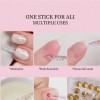 Πλαστικά Διπλά Cuticle Pusher 50pcs