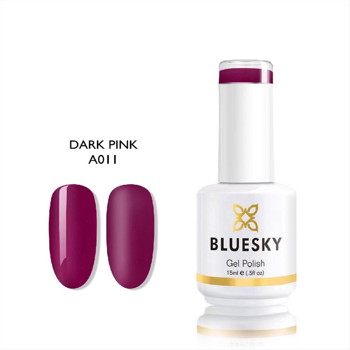 Bluesky Uv Gel Polish Dark Pink A011 15ml Bluesky Uv Gel Polish Dark Pink A011 15ml