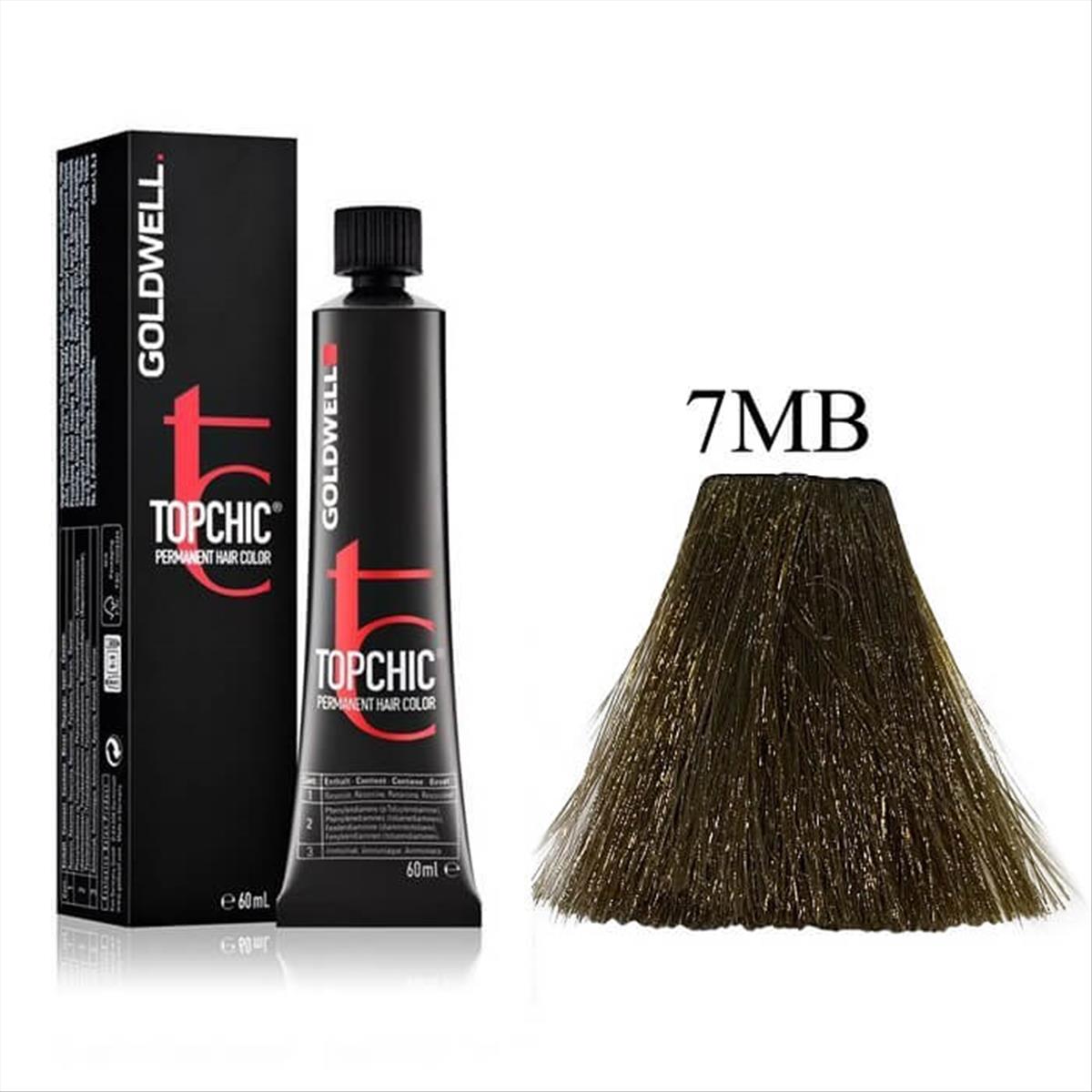 Βαφή Goldwell Topchic Permanent 7MB Ανοικτό Μόκα Καστανό 60ml