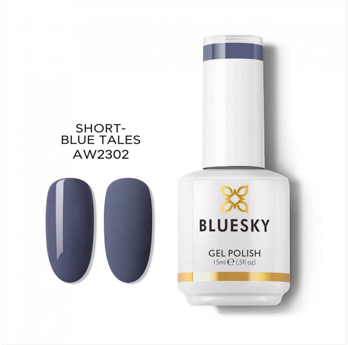 Bluesky Uv Gel Polish AW2302P Short Blue Tales 15ml