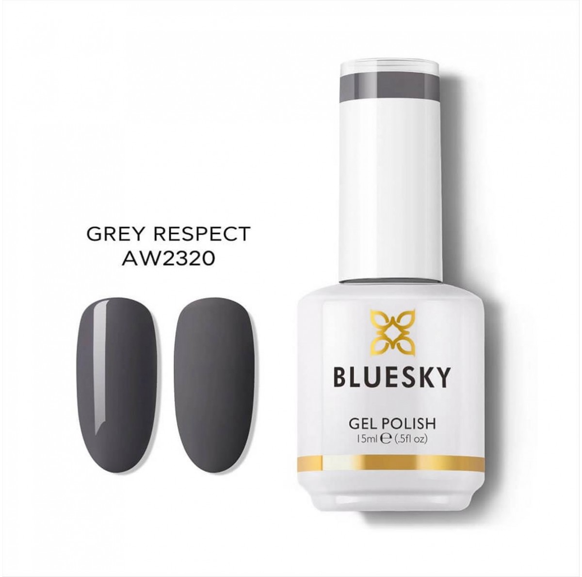 Bluesky Uv Gel Polish AW 2320P Grey Respect 15ml