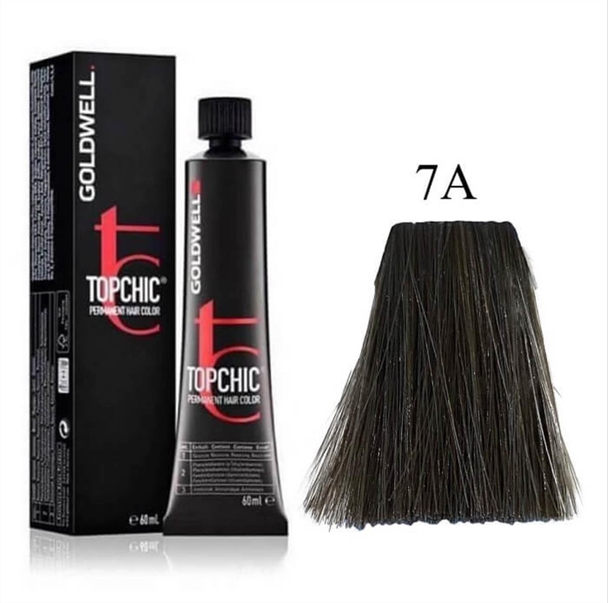 Goldwell Topchic Permanent Hair Color 7A 60ml