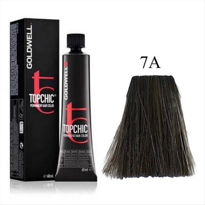 Βαφή Goldwell Topchic Permanent 7A Ξανθό Μεσαίο Σαντρέ 60ml