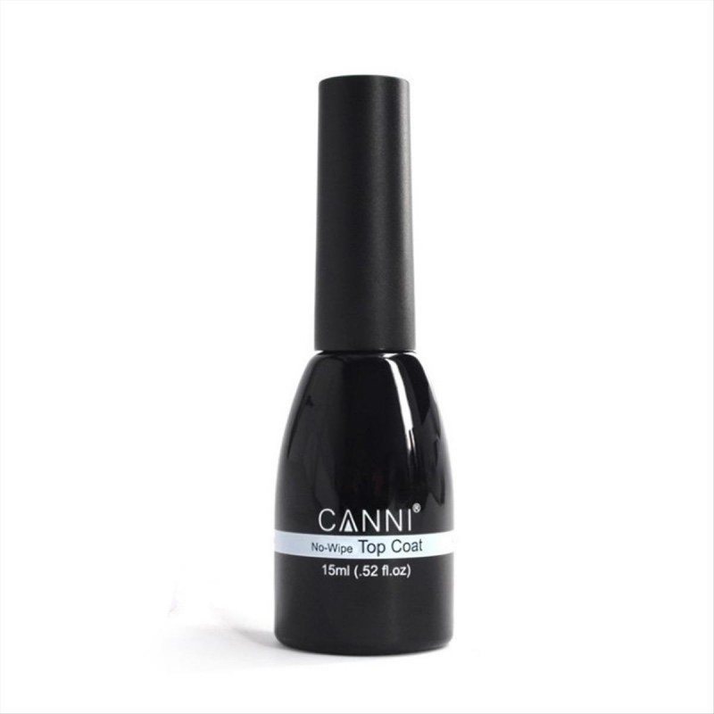 Canni Top Coat No Wipe Soak Off 15ml