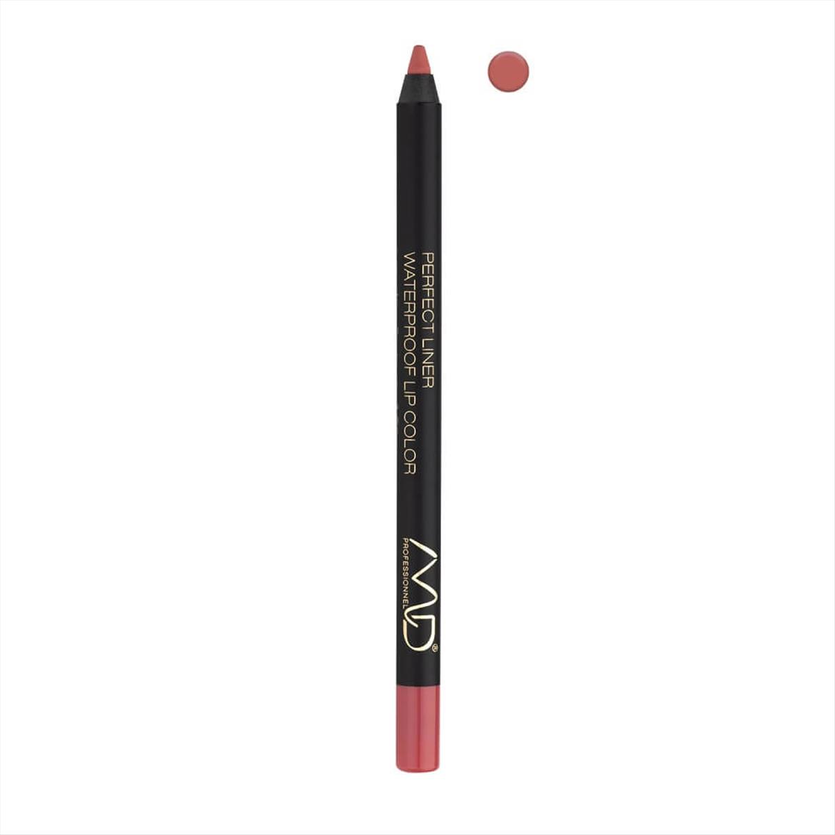 Md Perfect Liner Waterproof LiP Color Μολύβι Χειλιών 504