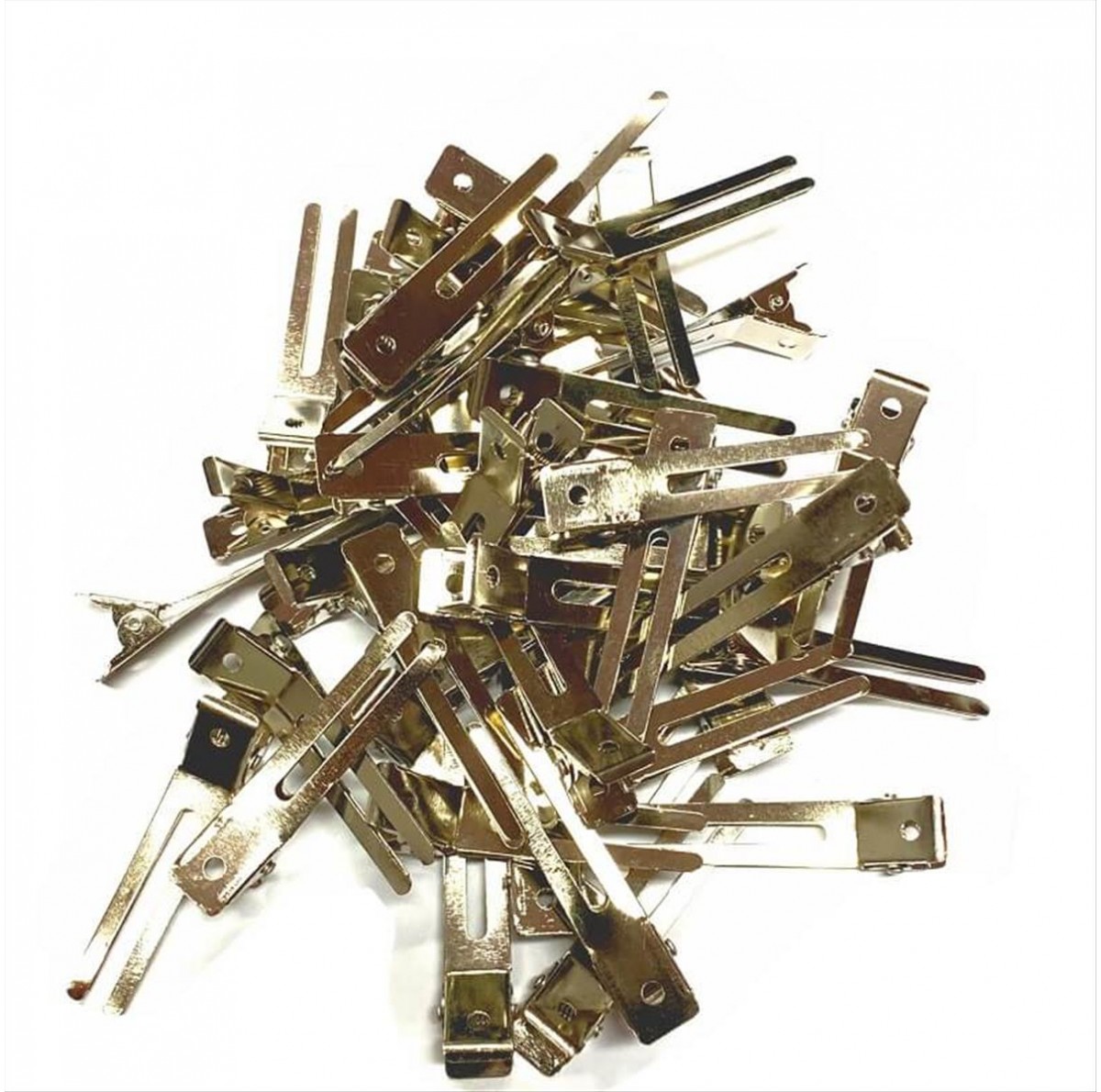 Metal Hairdressing Clips Double Niobe 100pcs