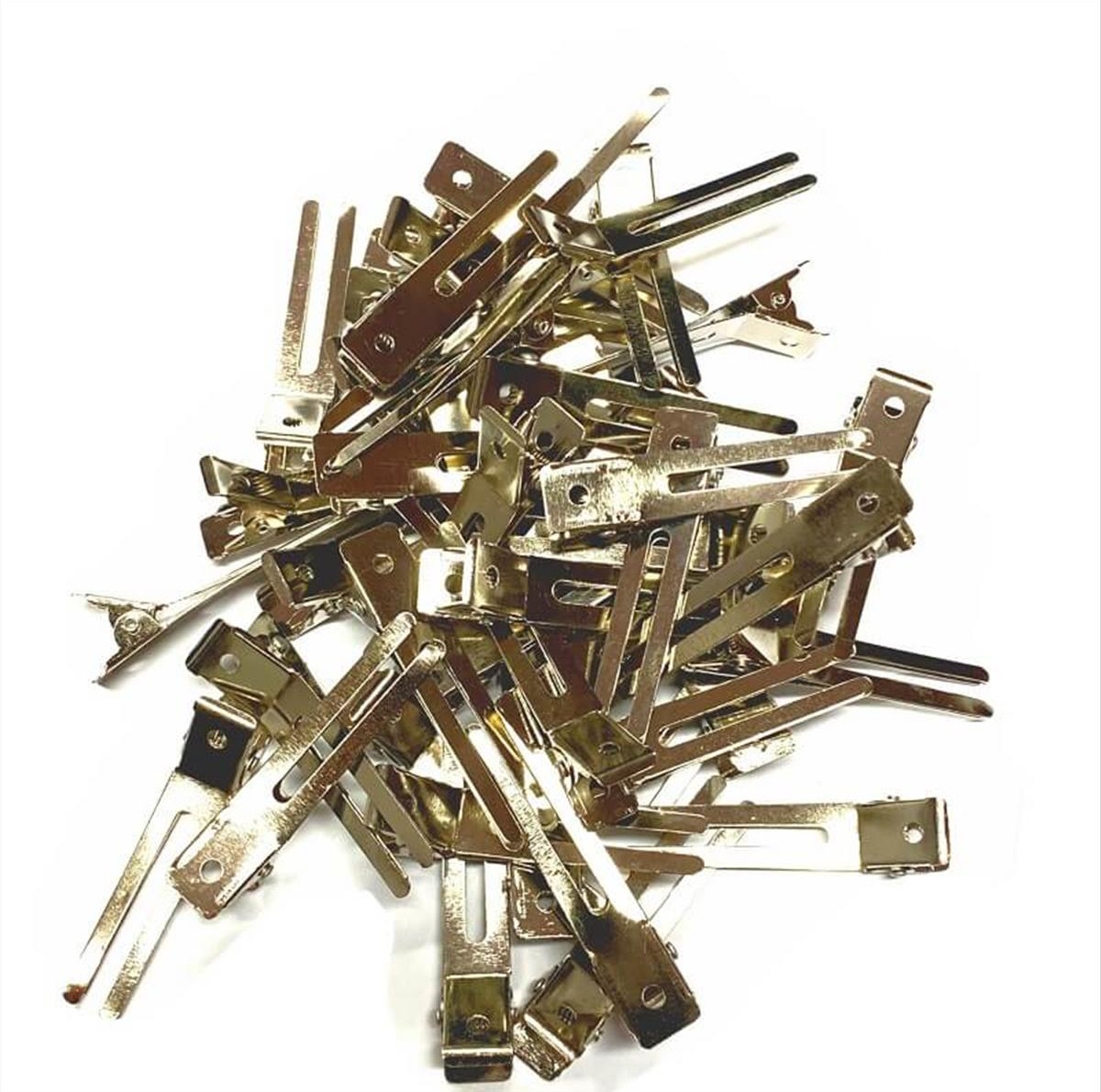 Metal Hairdressing Clips Double Niobe 100pcs