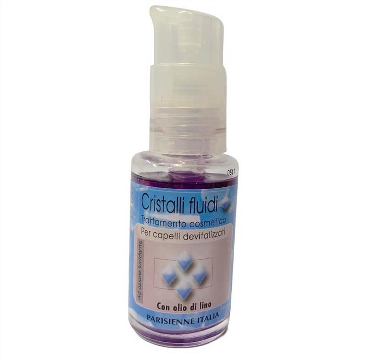 Σιλικόνη Μαλλιών Parisienne Violet Cristalli Fluidi 50ml