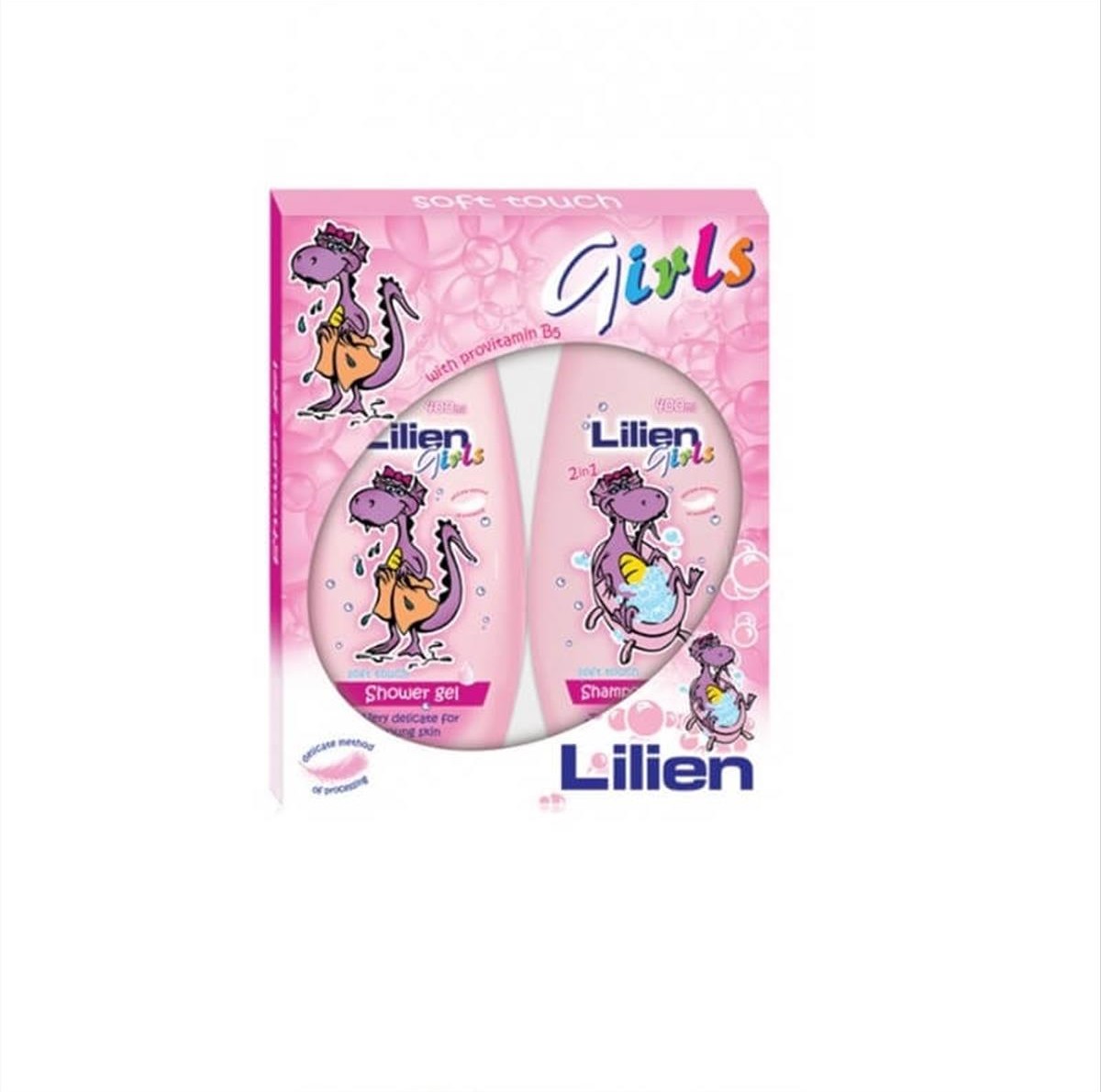 Shower gel + Shampoo Set Girls Lilien 400ml+400ml