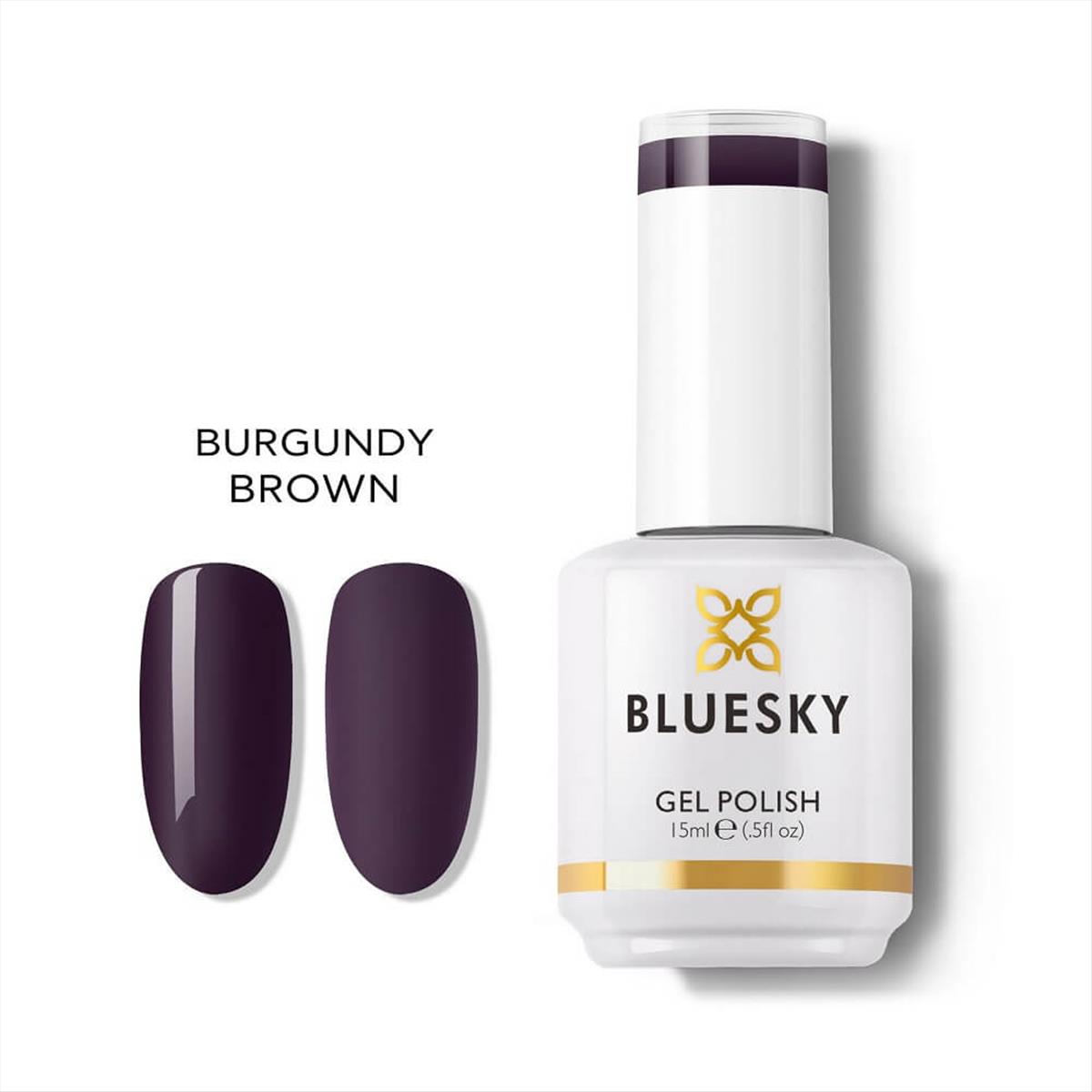 Bluesky Uv Gel Polish Burgundy Brown 15ml