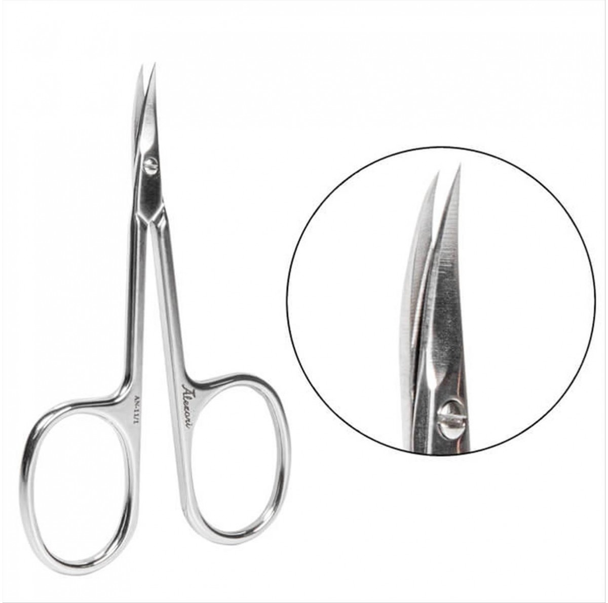 Nail cuticle  Scissors Alezori Type 11.1 for Left-handed users