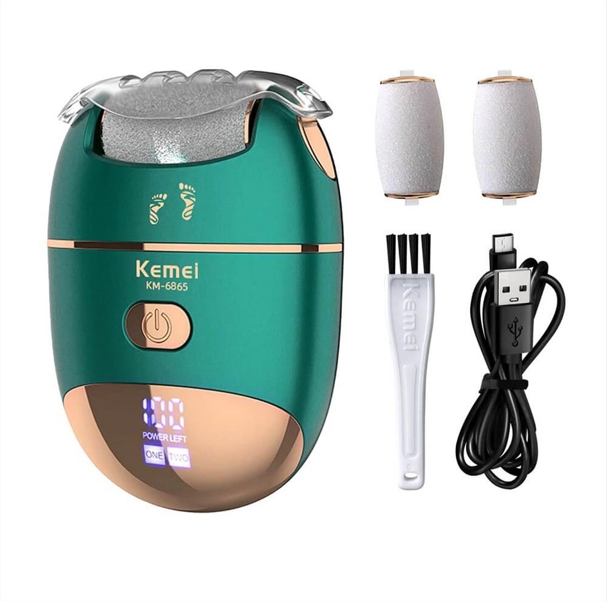 Cordless Electric Callus Remover Kemei KM-6865