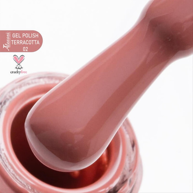 Alezori Ημιμόνιμο Βερνίκι Gel Polish Terracotta 15ml