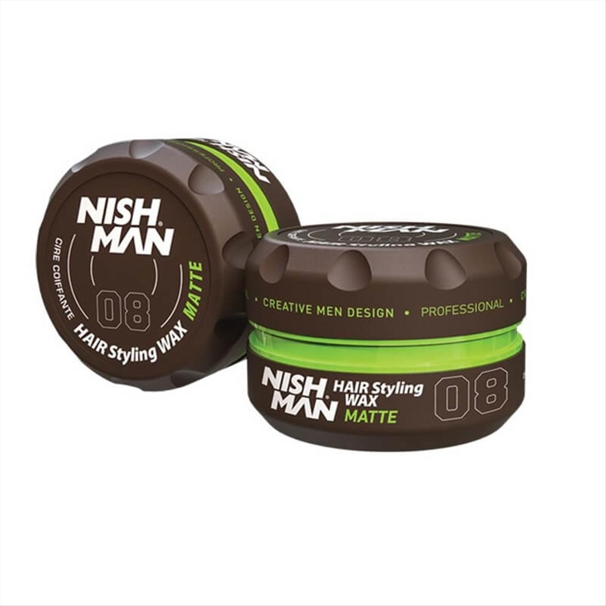 Nishman Κερί Μαλλιών Matte Wax 08 150ml