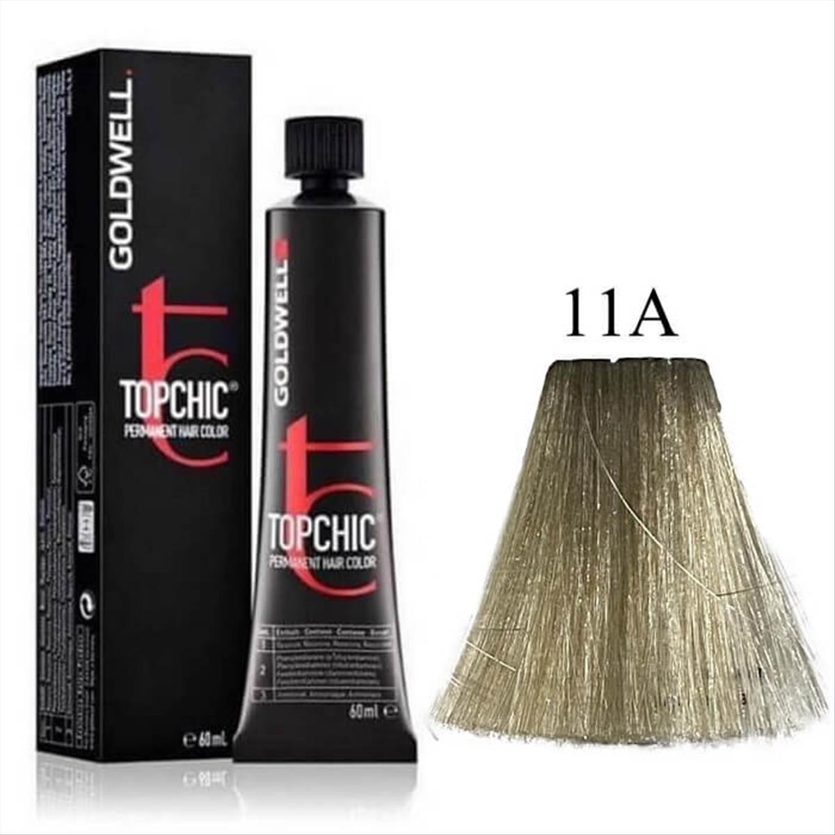 Goldwell Topchic Permanent Hair Color 11A 60ml