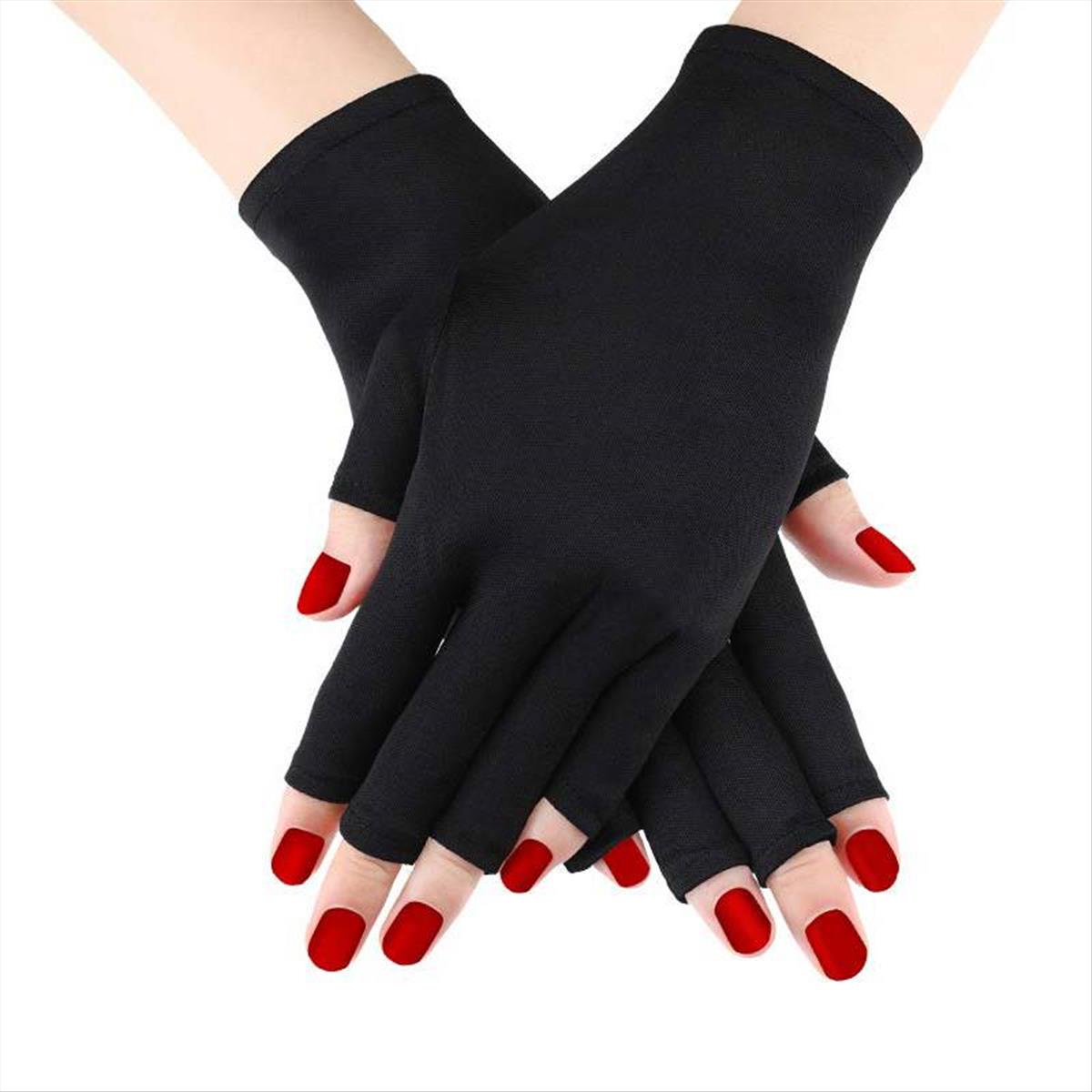 UV Protection Gloves Nail Art Waterproof