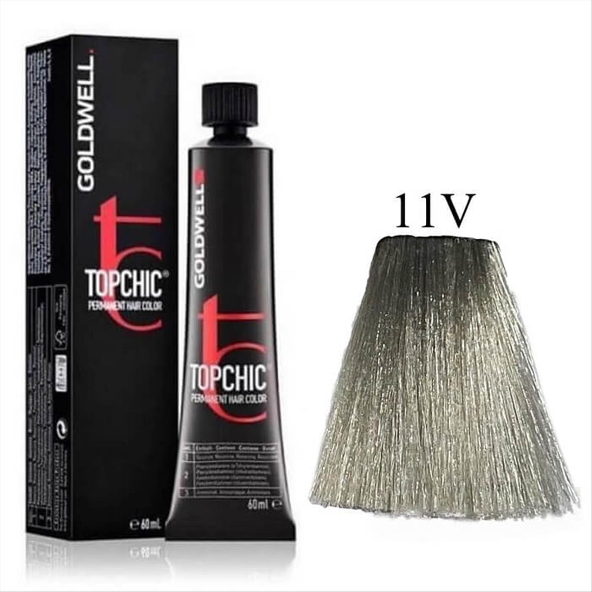 Goldwell Topchic Permanent Hair Color 11V 60ml