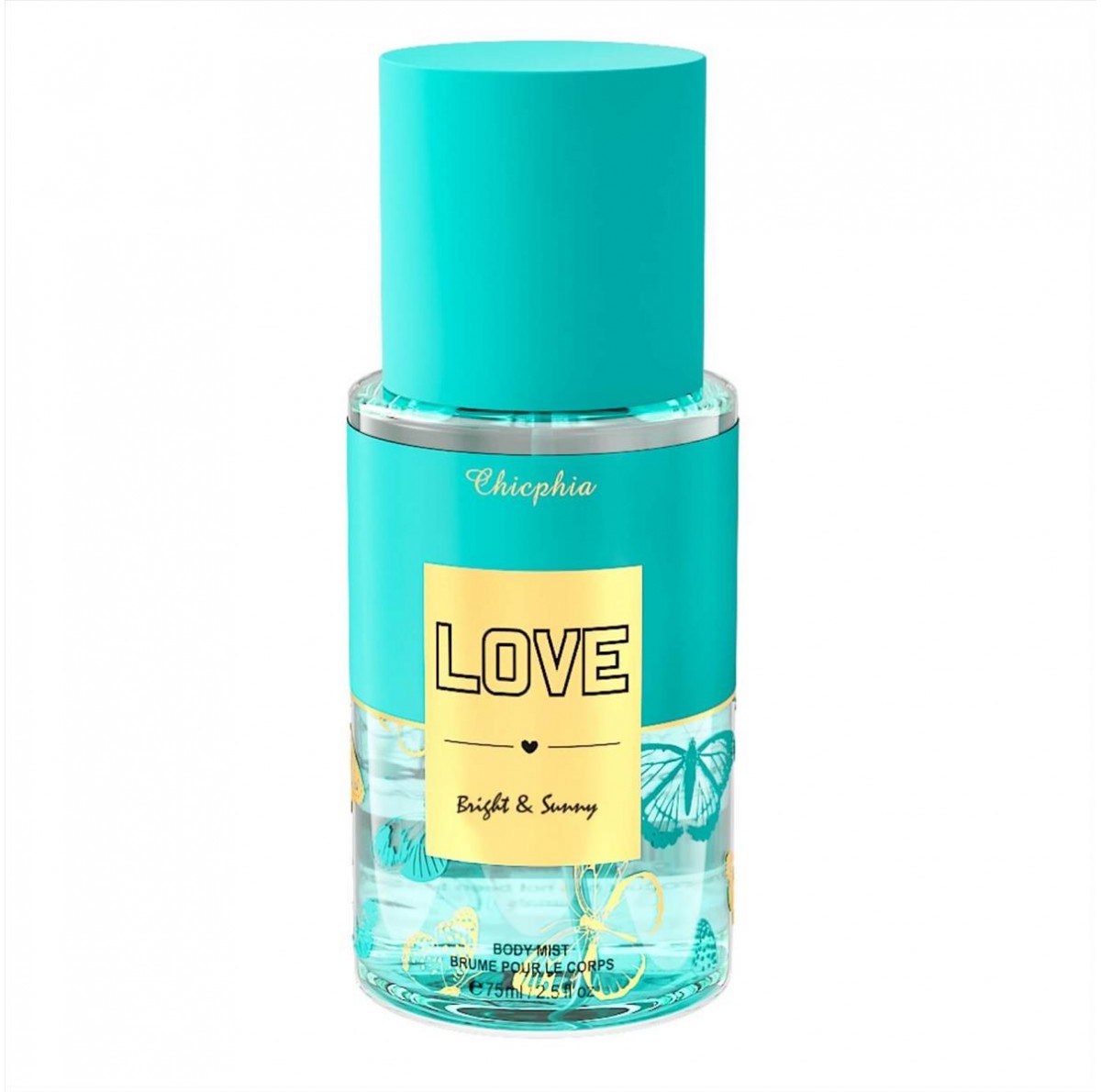 Body Mist Chicphia Bright and Sunny 75ml