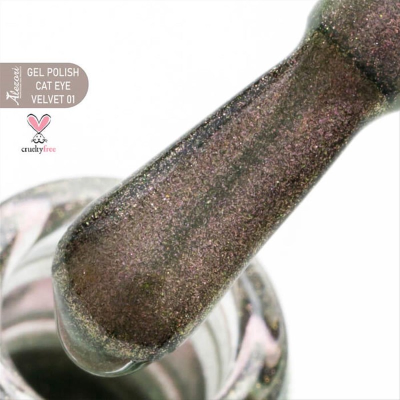 Alezori Ημιμόνιμο Βερνίκι Gel Polish Velvet Cat Eye 15ml