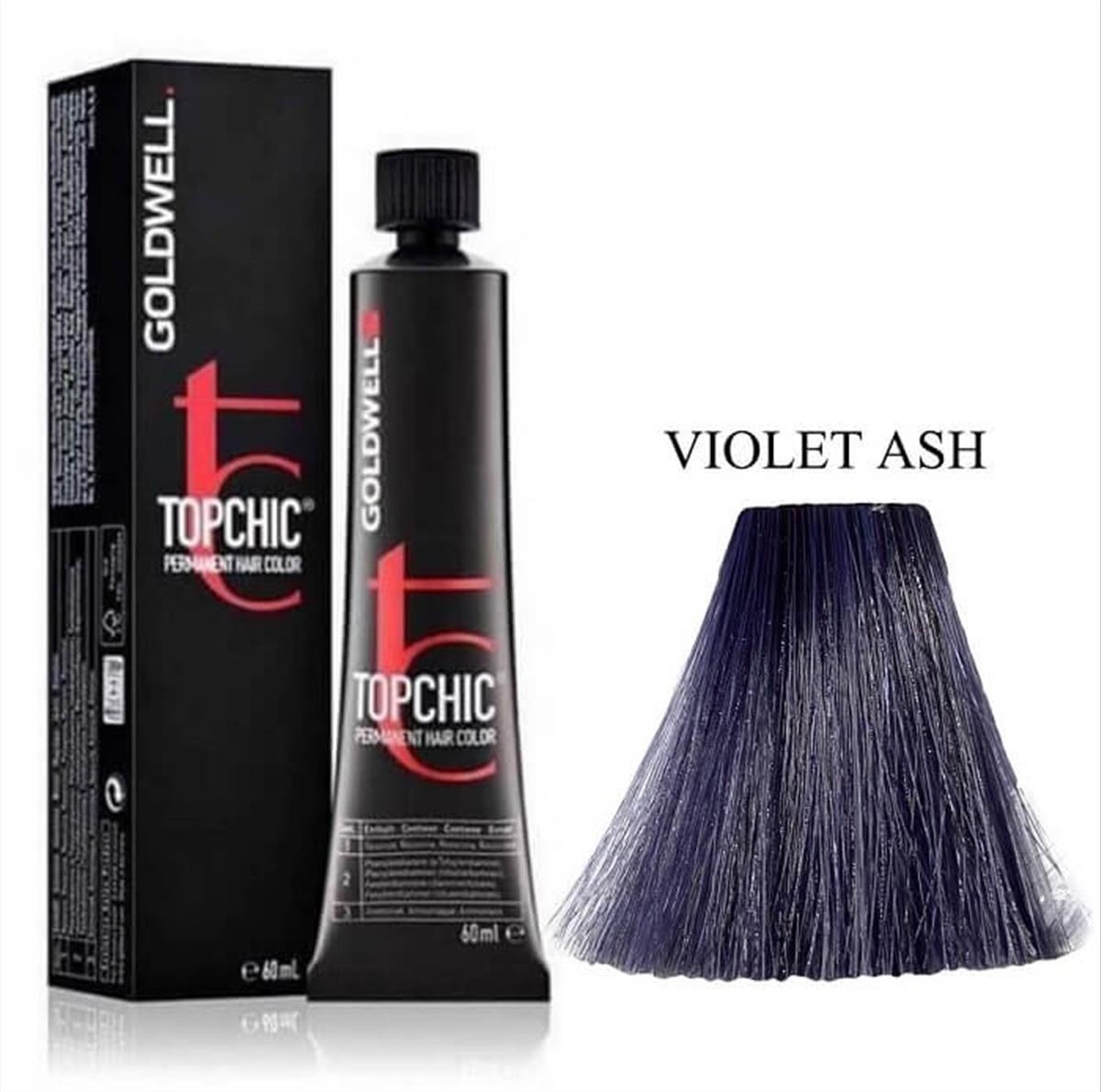 Βαφή Goldwell Topchic Permanent Violet Ash (ενισχυτικό βαφής) 60ml