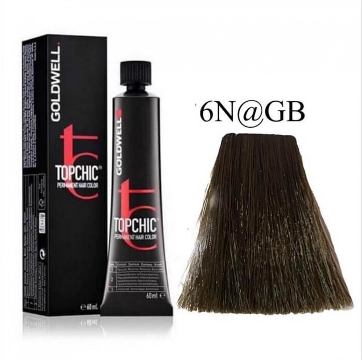 Goldwell Topchic Permanent Hair Color 6N@GB 60ml