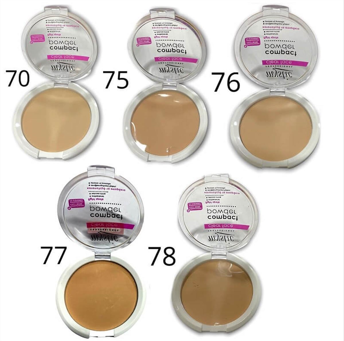 Mystic Clear Face Compact Powder12gr