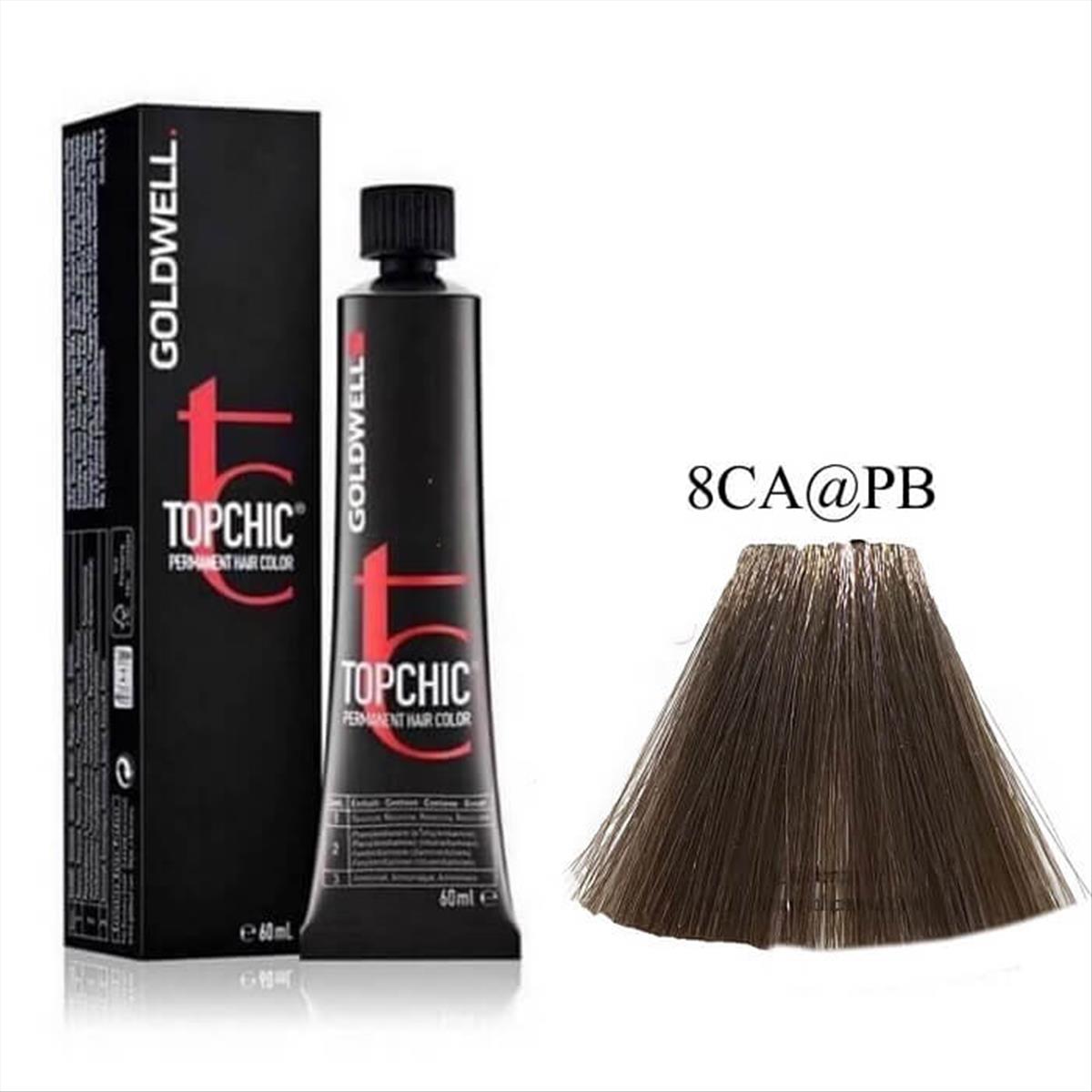 Goldwell Topchic Permanent Hair Color 8CA@PB 60ml