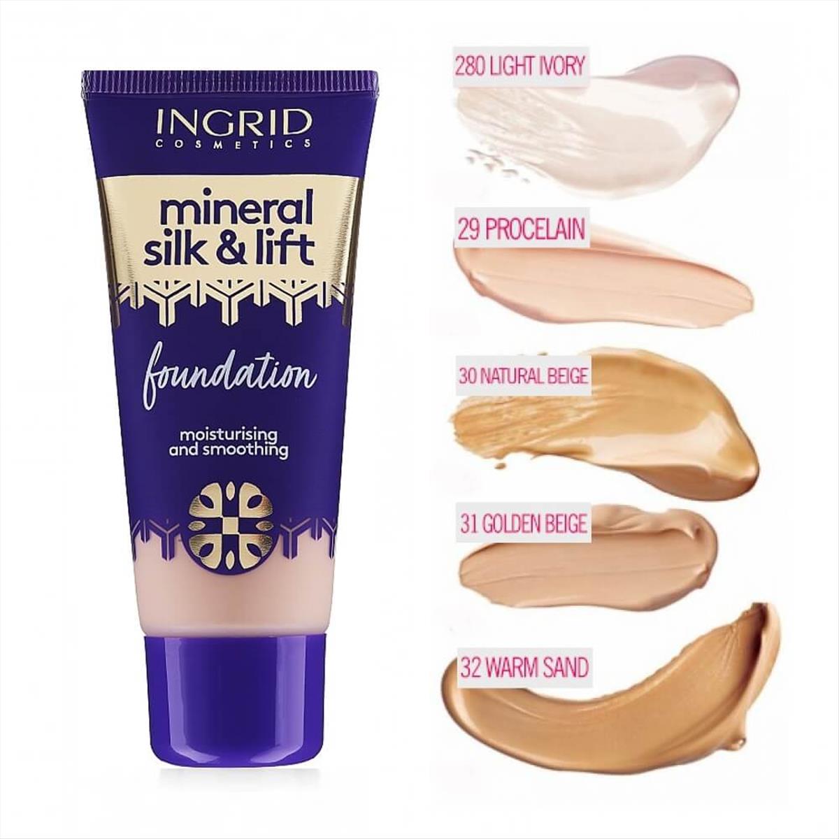 Ingrid Mineral Silk & Lift Foundation 30ml