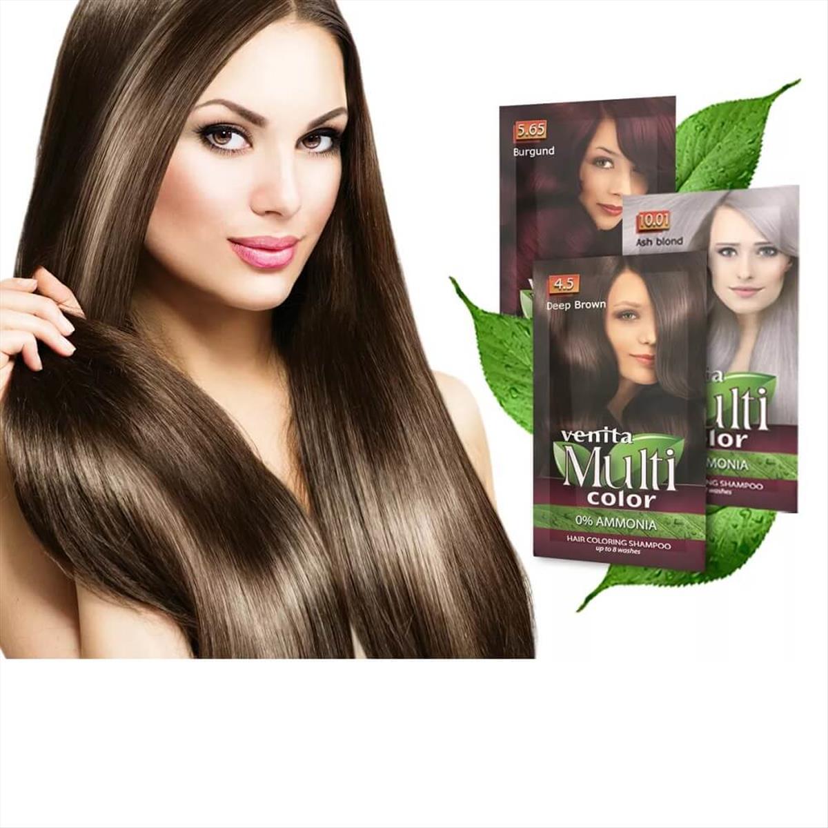 Hair Coloring Shampoo Venita Multi Color 40g