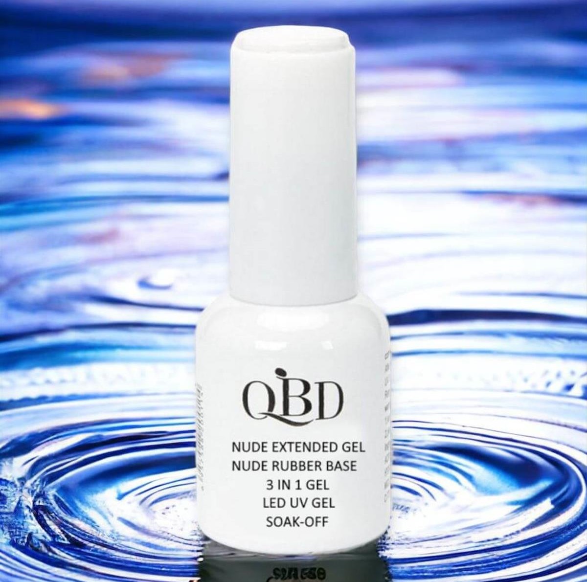 QBD Gel Uv/Led 3 in 1 Nude Extended Gel Rubber Base 12ml