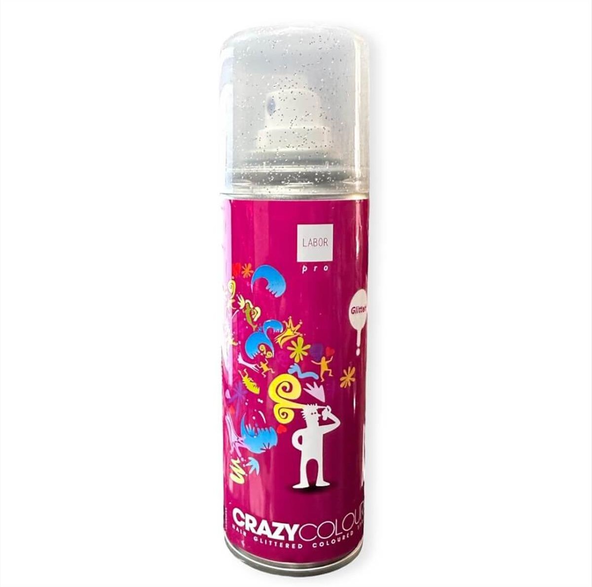 Glitter Spray Μαλλιών Labor Crazy Color 125ml