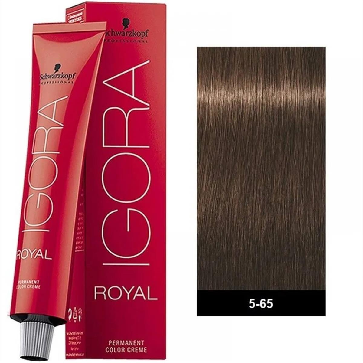 Βαφή Schwarzkopf Igora Royal 5-65 Καστανό Ανοιχτό Μόκα 60ml