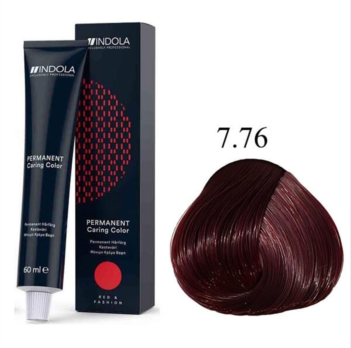 Hair  Color Indola Νο7.76 60 ml