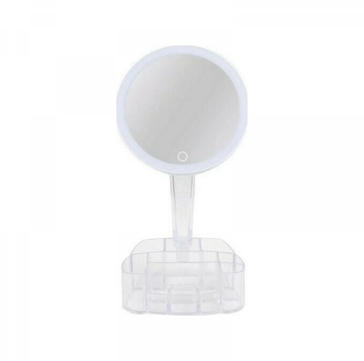 Καθρέπτης μακιγιάζ με LED και θήκες - HH098 - 227814