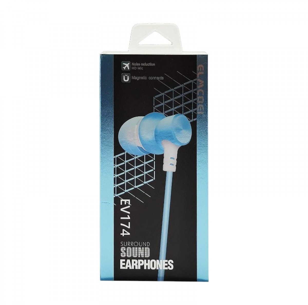 Ενσύρματα ακουστικά - EV-174 - 551212 - Light Blue
