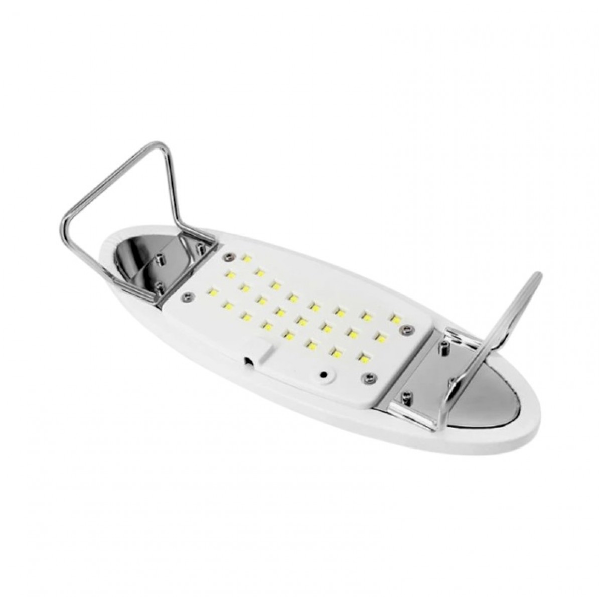 Φουρνάκι νυχιών με βάση στήριξης - Arm Rest manicure-pedicure - SUN-H9 - 582426 - White
