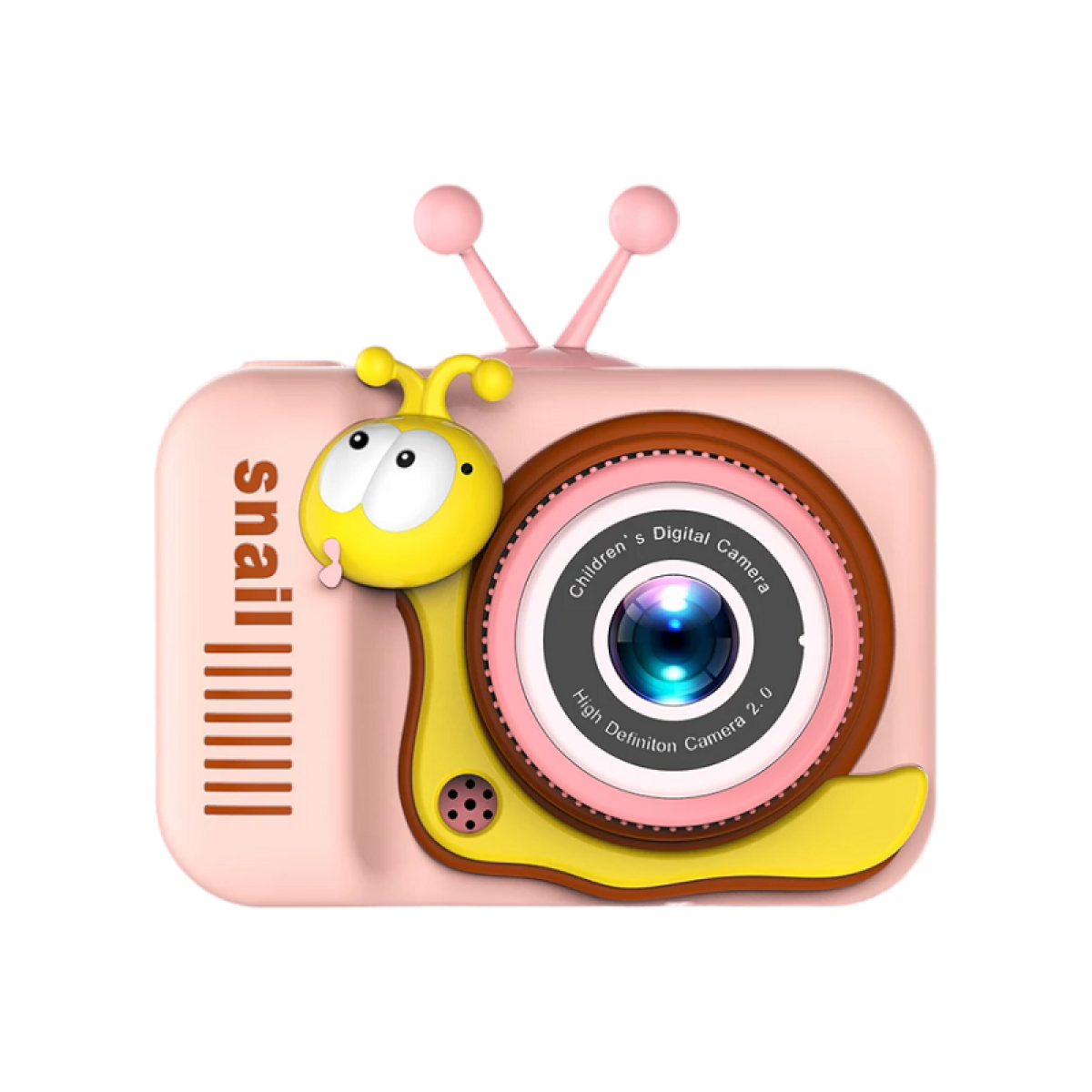 Παιδική ψηφιακή κάμερα - Q2 - Snail - 810651 - Pink Παιδική ψηφιακή κάμερα - Q2 - Snail - 810651 - Pink