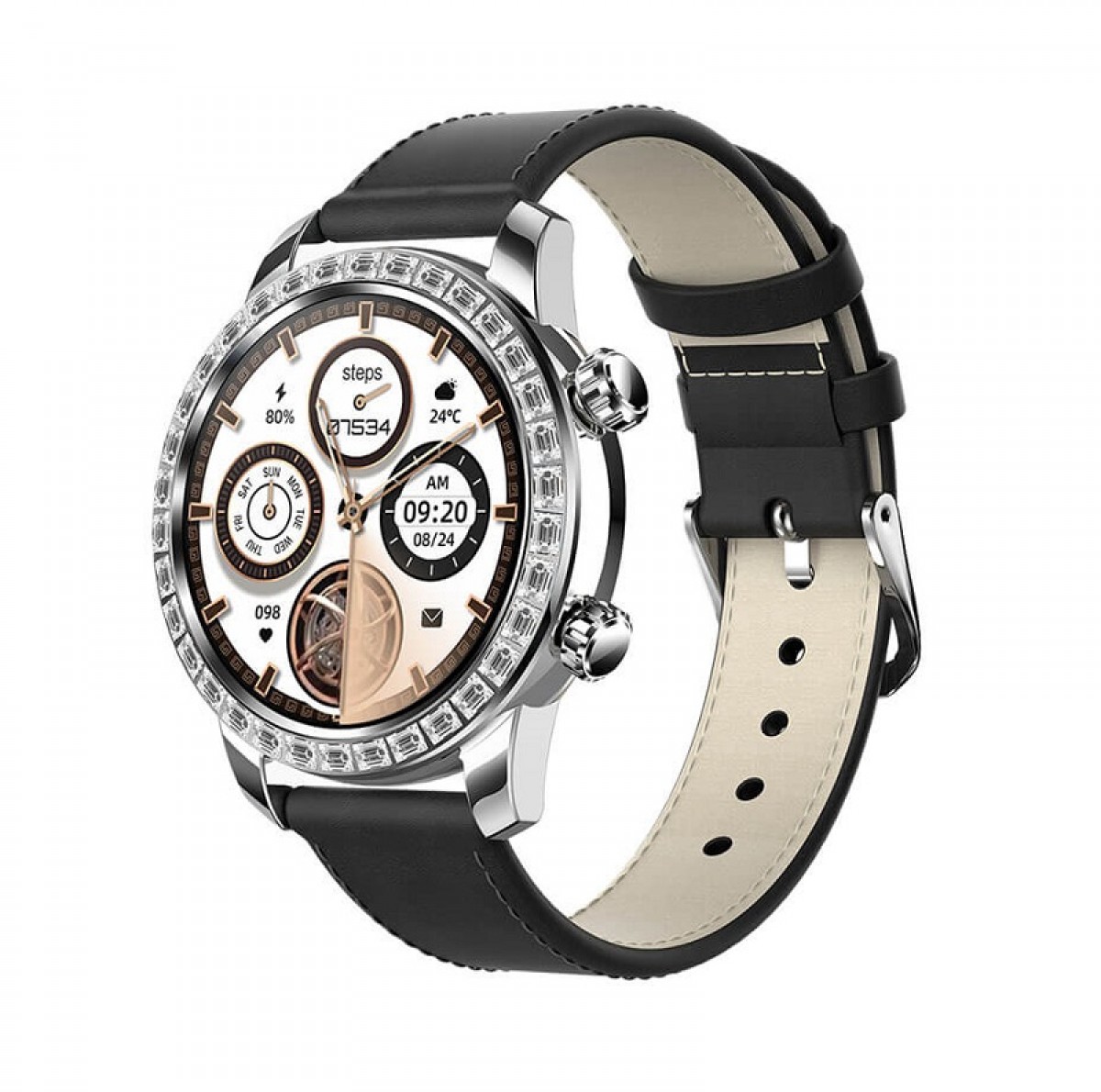 Smartwatch με 2 λουράκια - Z89 PRO MAX - 880785 - Black