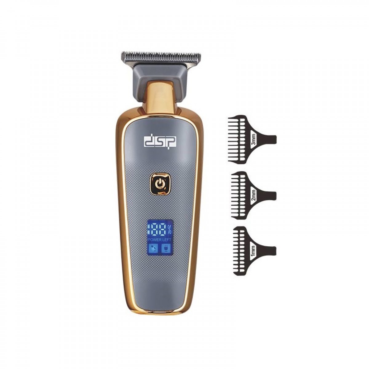 Κουρευτική μηχανή - Trimmer - 90458 - DSP - 612906 - Grey/Gold Κουρευτική μηχανή - Trimmer - 90458 - DSP - 612906 - Grey/Gold