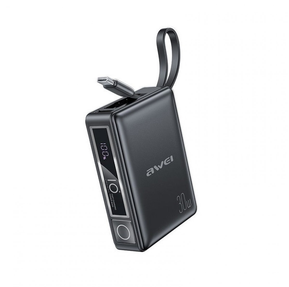 Powerbank - P87K - 10.000mah - 30W - AWEI - 008624 - Black