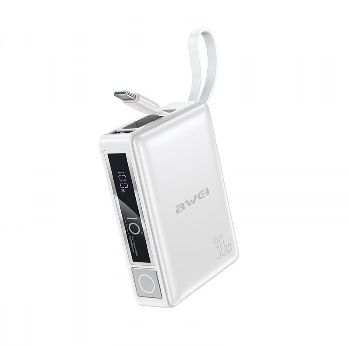 Powerbank - P87K - 10.000mah - 30W - AWEI - 008648 - White