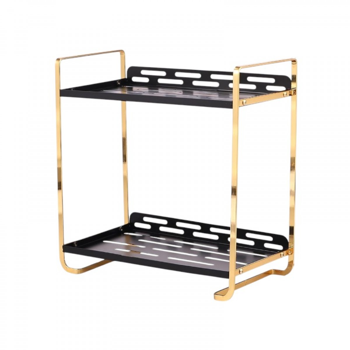 Ραφιέρα οργάνωσης καλλυντικών - MZY502B - 170257 - Black/Gold Ραφιέρα οργάνωσης καλλυντικών - MZY502B - 170257 - Black/Gold