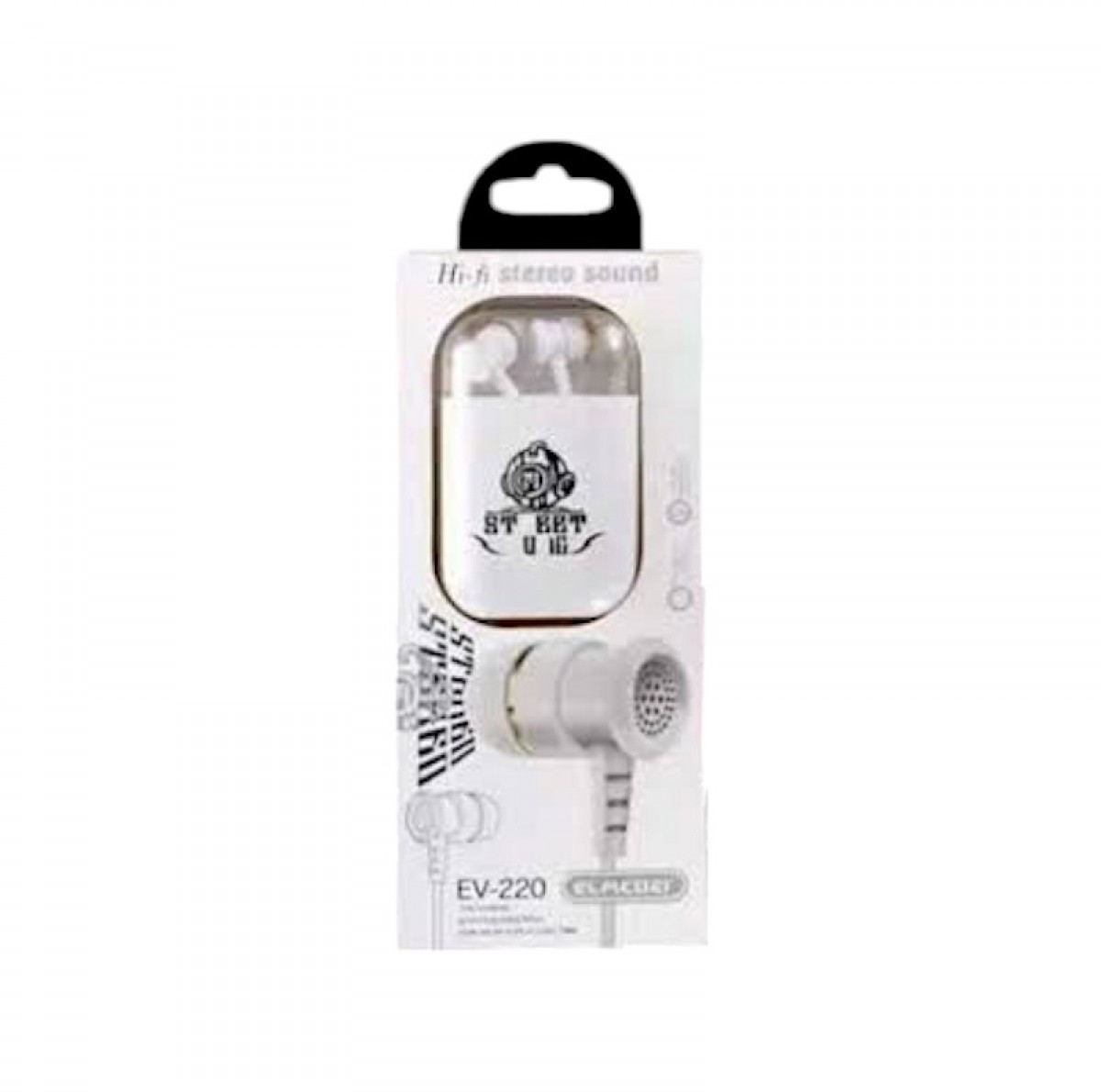 Ενσύρματα ακουστικά - EV-220 - 202562 - White