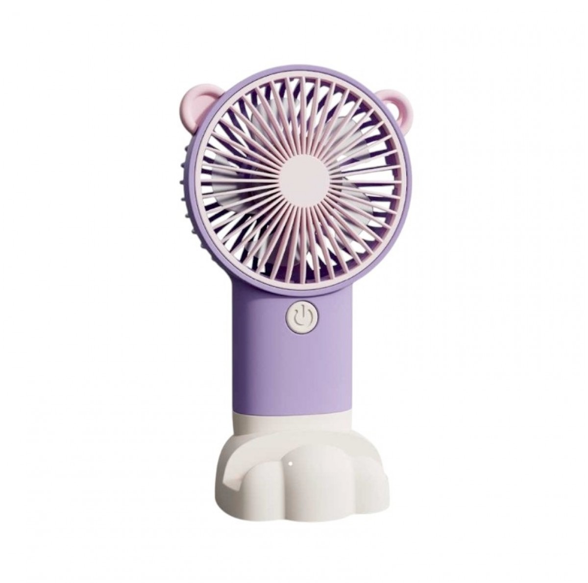 Επαναφορτιζόμενος ανεμιστήρας mini - 0808-5 - 033107 - Purple