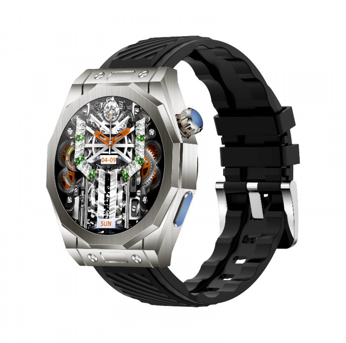 Σετ Smartwatch με 3 λουράκια - Z83 MAX - 880518 - Black